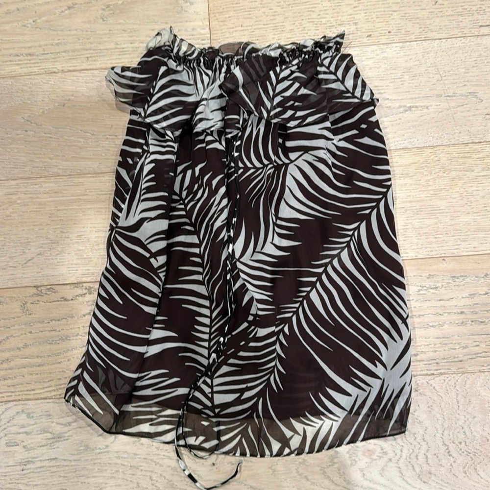 Milly Tube Top Blouse Silk 0